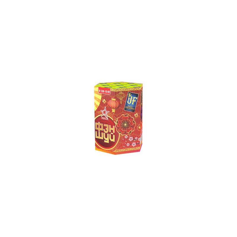 Батарея салюта "Фэн шуй" JF С30-19/02 (1,2"х19)