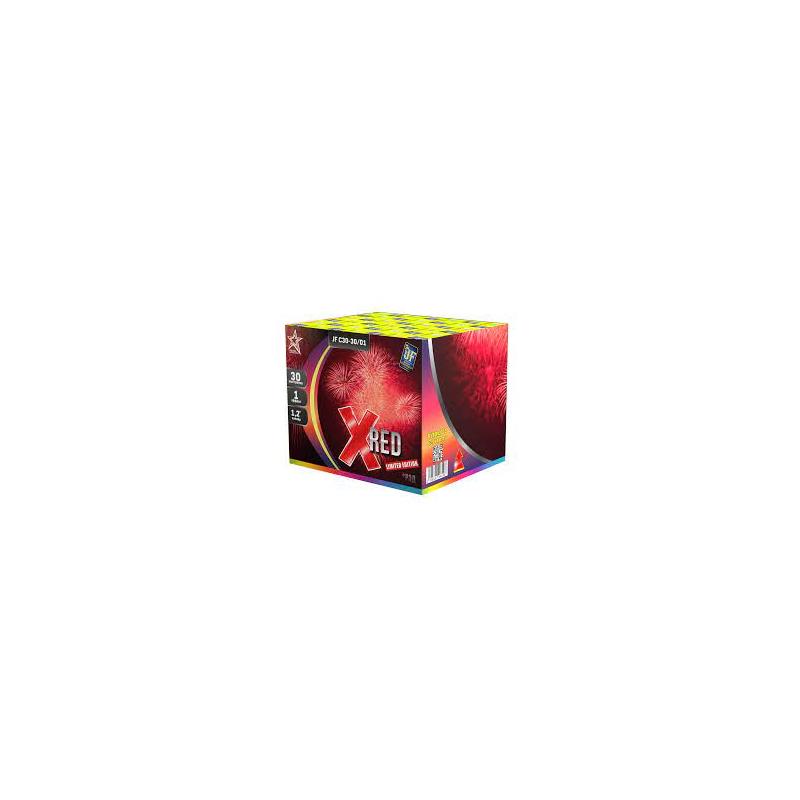 Батарея салюта "X red *Рэд" JF С30-30/01 (1,2"х30)