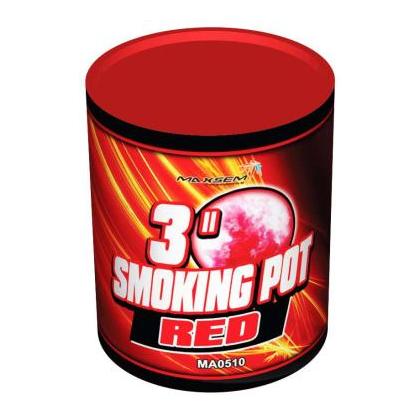Изображение для товара: Цветной дым "SMOKING POT RED" МА0510 Red 36/1