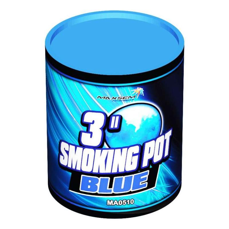 Цветной дым "SMOKING POT BLUE" МА0510 Blue 36/1