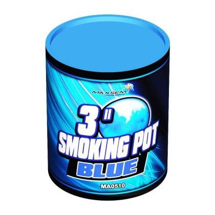 Изображение для товара: Цветной дым "SMOKING POT BLUE" МА0510 Blue 36/1