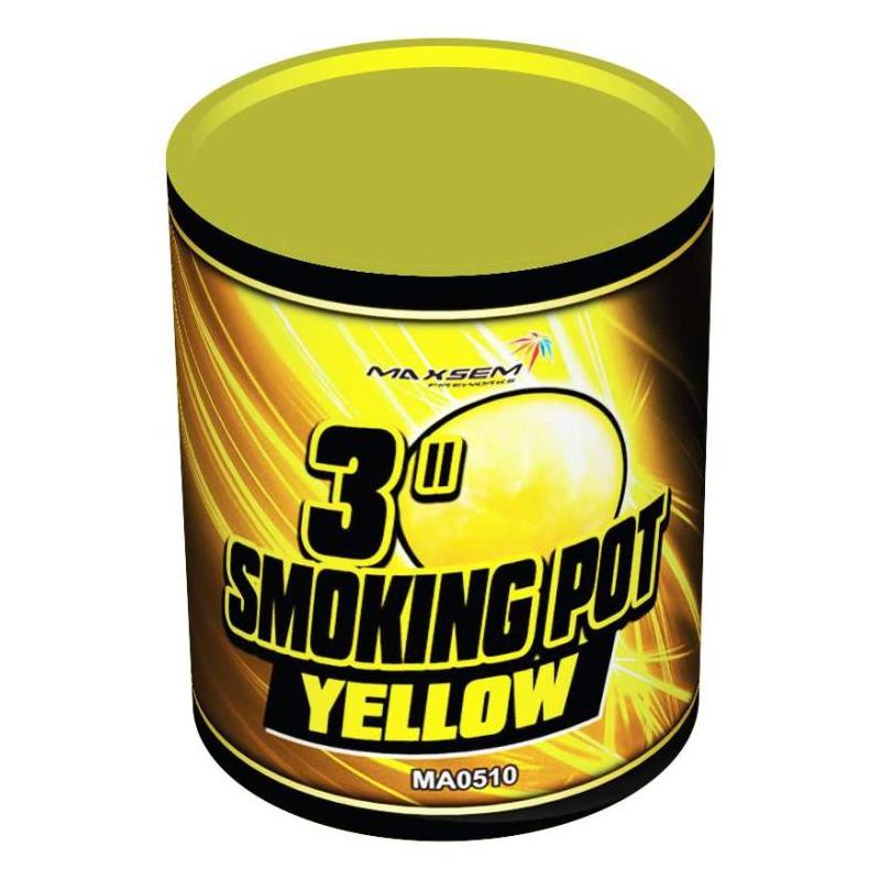 Цветной дым "SMOKING POT YELLOW" МА0510 Yellow 36/1