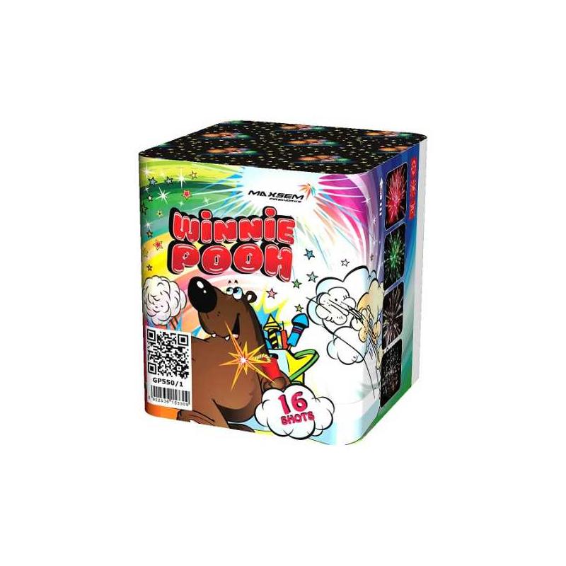 Батарея салюта Winnie Pooh GP550/1 (1"х16)
