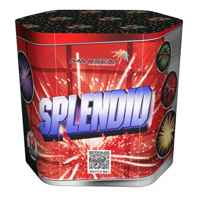 Батарея салюта SPLENDID SB-13-02 (1,2"х13)