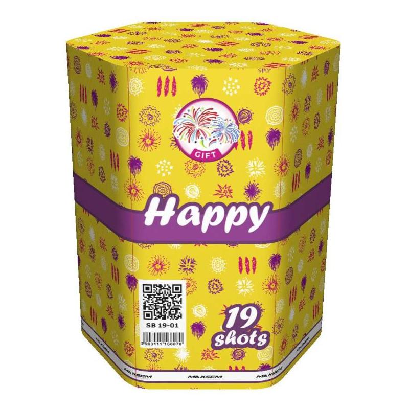 Батарея салюта HAPPY SB-19-01 (1,2"х19)