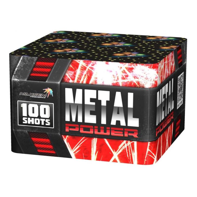 Батарея салюта METAL POWER SB-100-01 (1,2"х100)