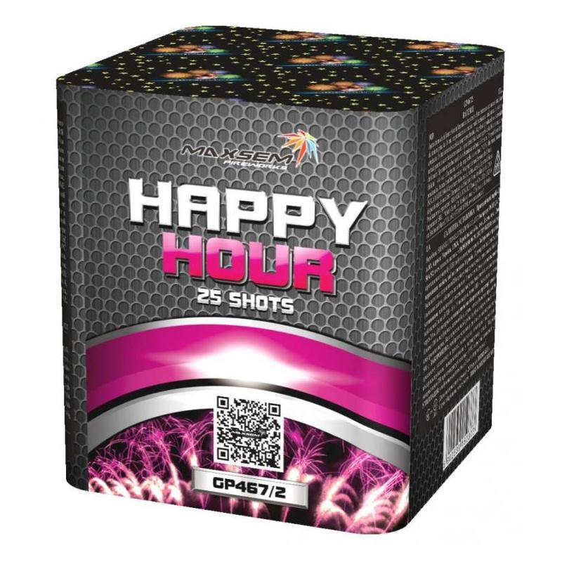 Батарея салюта HAPPY HOUR GP467/2 (0,8"х25)