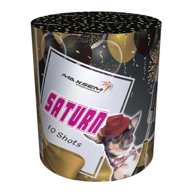 Батарея салюта SATURN GW218-75 (1"х10)