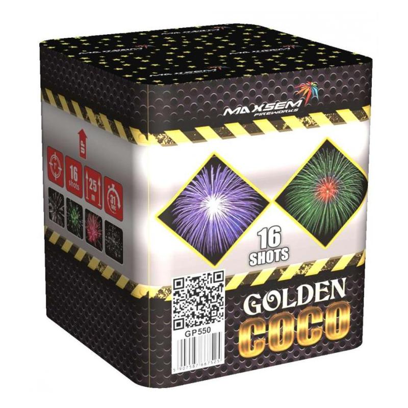 Батарея салюта GOLDEN COCO GP550 (1"х16)