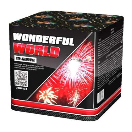 Изображение для товара: Батарея салюта WONDERFUL WORLD GWM5034 (1,2"х19)