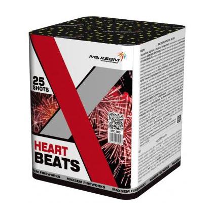 Изображение для товара: Батарея салюта HEART BEATS MC100 (1,2"х25)