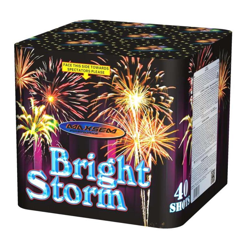 Батарея салюта BRIGHT STORM GP513 (1,2"х40)