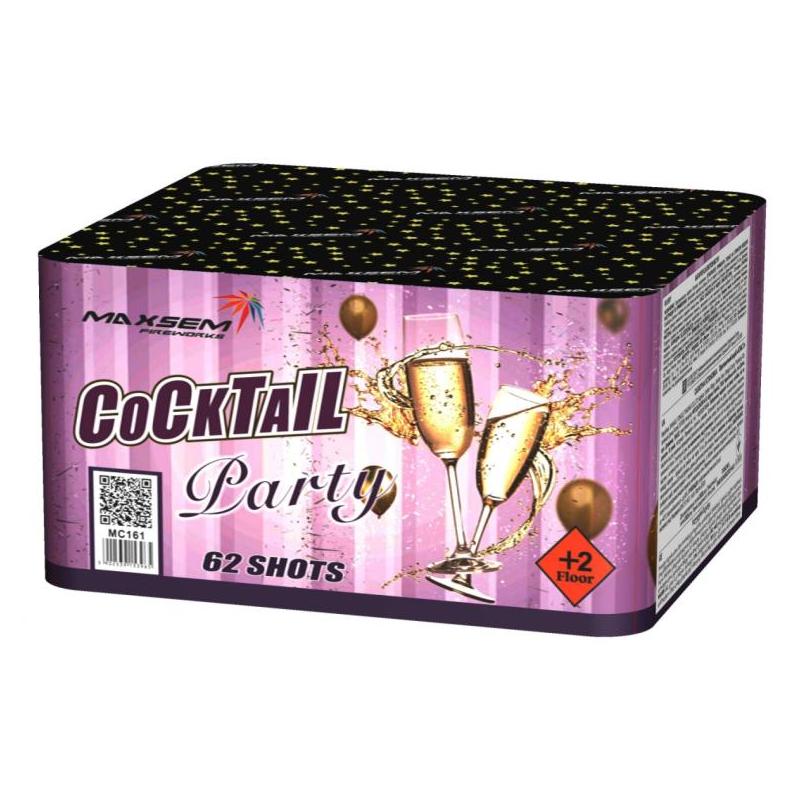 Батарея салюта COCKTAIL PARTY MC161 (0,8",1,0",1,2"х62)