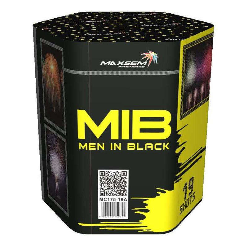 Батарея салюта MEN IN BLACK MС175-19А (1,75"х19)