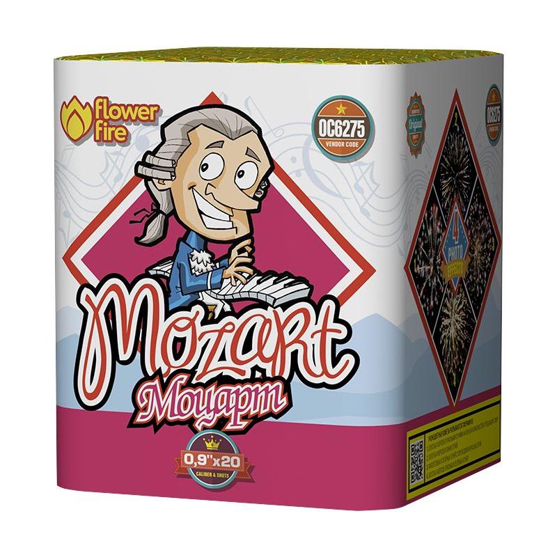 Батарея салюта "Моцарт" ОС6275 (0,9"х20)