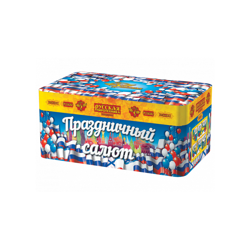 Батареи салютов Праздничный салют РС6680 (0,8"х127)