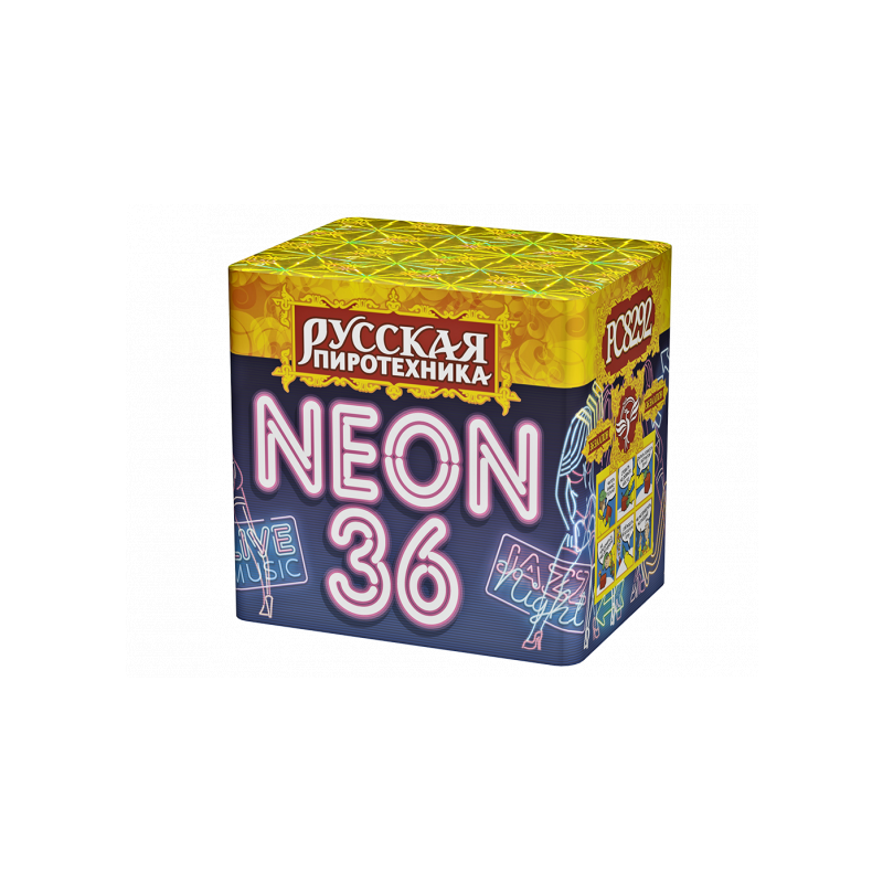 Батареи салютов Неон 36 РС8292 (1,25"х36)