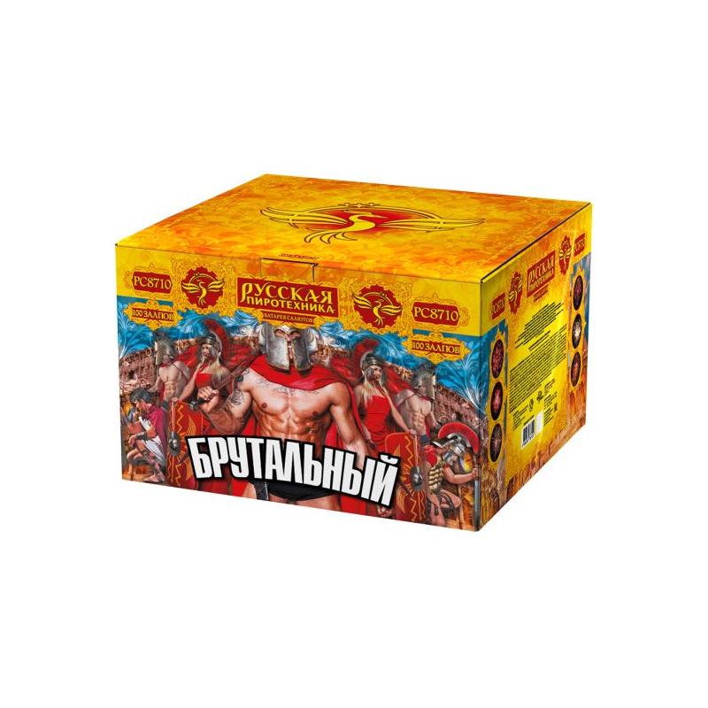 Батареи салютов Брутальный РС8710 (1,25"х100)